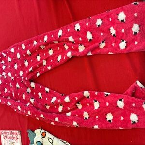 Pink Sheep Print Pajama Pants